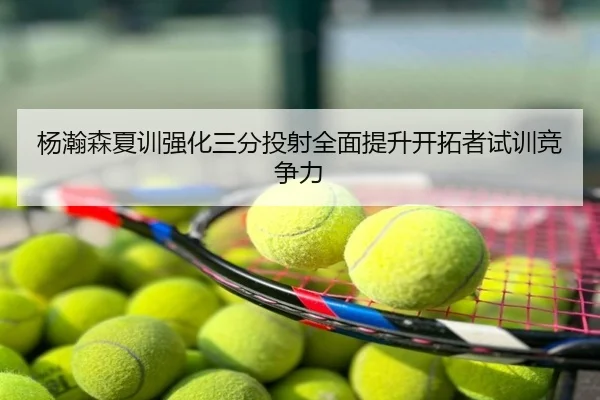 杨瀚森夏训强化三分投射全面提升开拓者试训竞争力